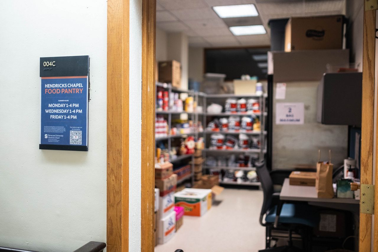 Syracuse University food pantries fight hunger on campus